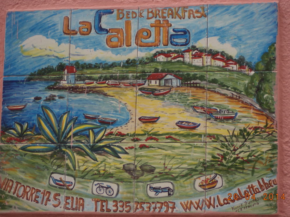 La Caletta Bed & Breakfast Santa Flavia Eksteriør bilde